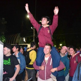 Bienvenida estudiantil chillán 2015